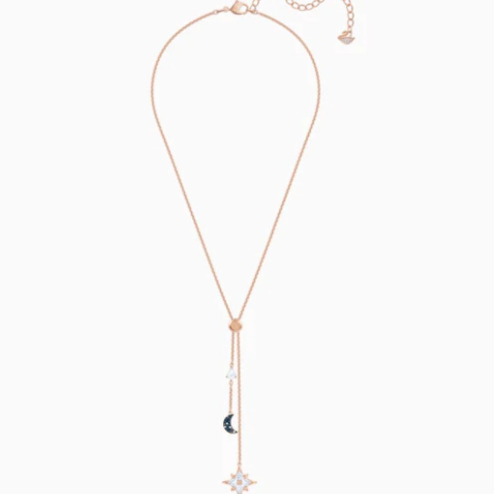 Authentic Swarovski Symbolic Moon Necklace